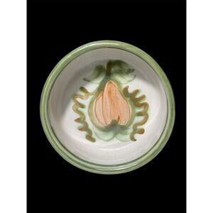 Vintage John B Taylor Ceramics 5" Hand Painted Pear Harvest Pattern Bowl USA
